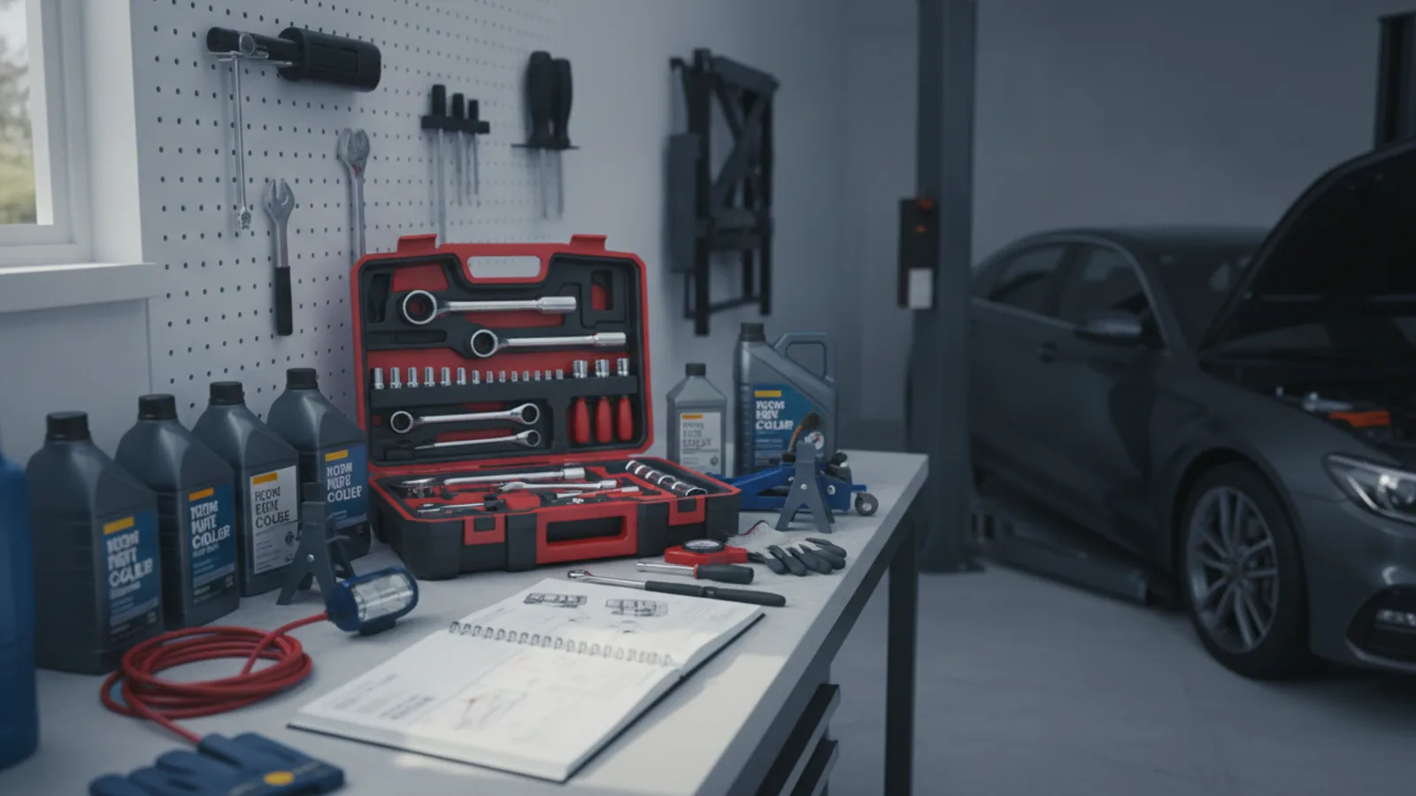 What To Check Before A Compact Garage Kit For Regular Car Maintenance cover image